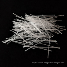 Plastic PP Embossed Staple Macro Fiber For Concrete Reinforced